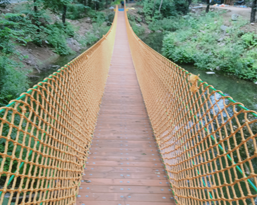 景区木质吊桥