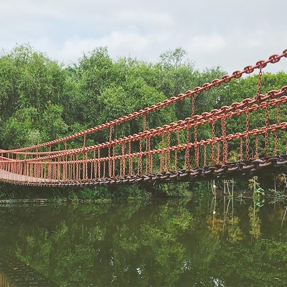 惠州悬索吊桥